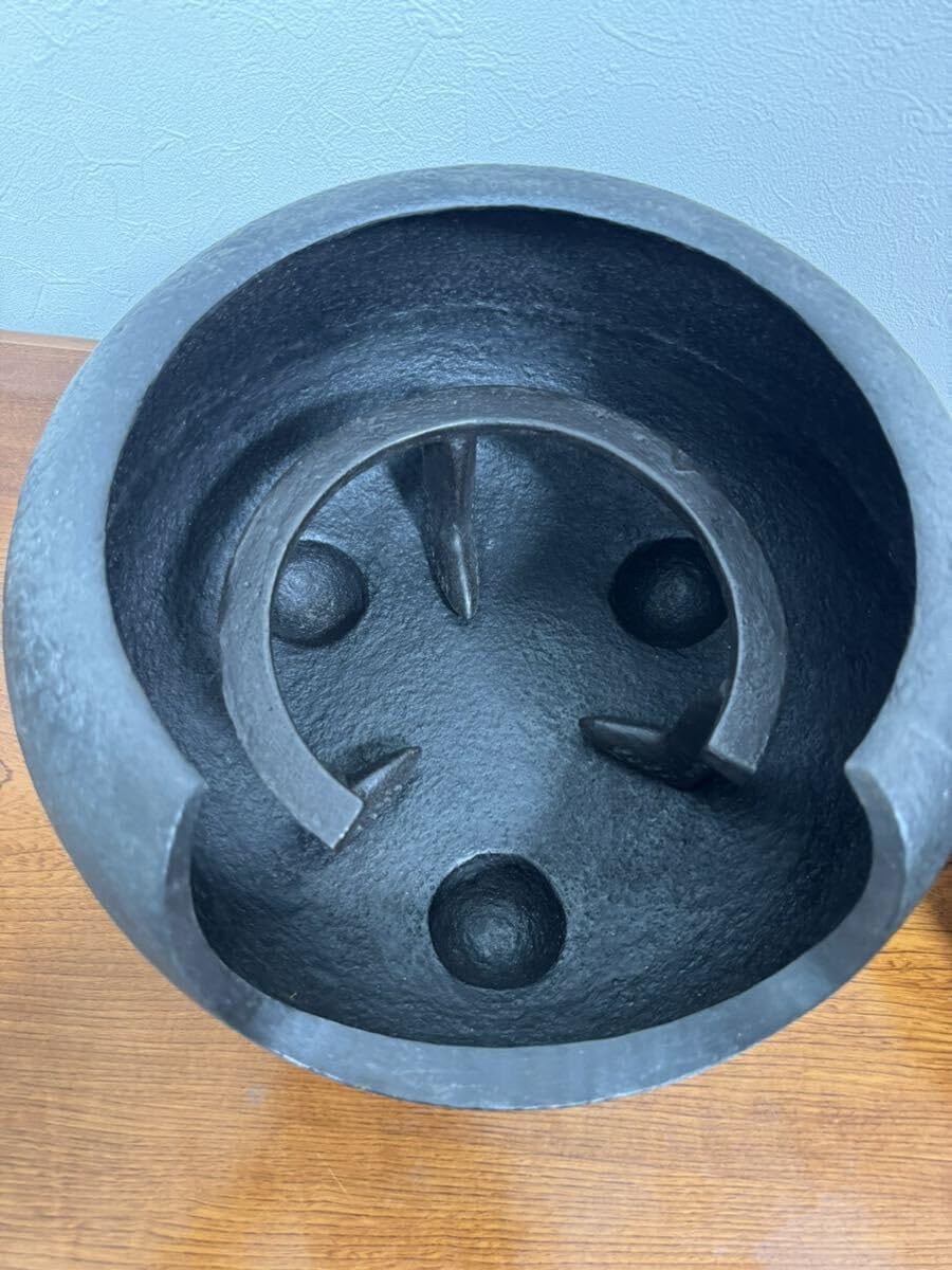 茶道具 茶釜 裏千家 鵬雲斎好 寒雉写 七徳釜 砂鉄 和銑 金森紹栄 新品未使用 茶道具 茶釜 裏千家 鵬雲斎好 寒雉写 七徳釜 砂鉄 和銑 金森